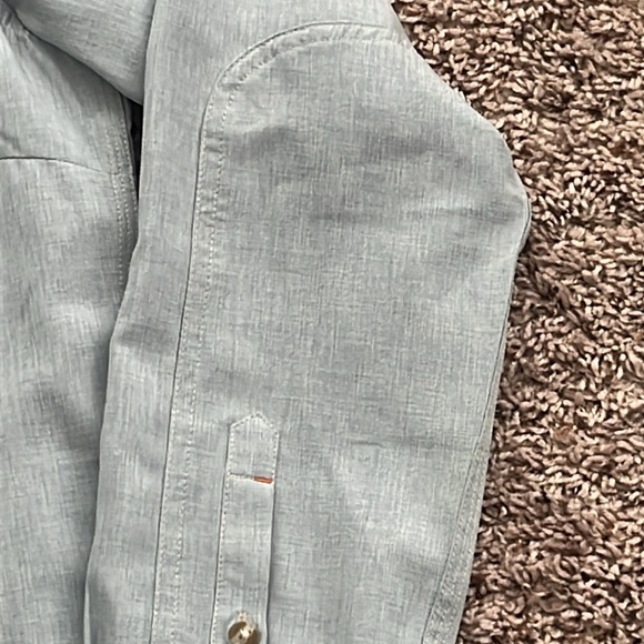 Orvis Outdoor Outfitters Instructors and Apparel Makers Womens Blue Shirt - Picture 3 of 11